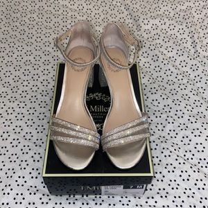 I.Miller Silver Heels